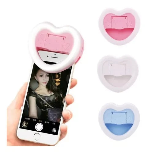 ¡NUEVO ARO DE CORAZÓN LUZ PARA SELFIE !
