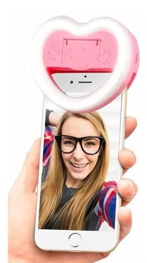 ¡NUEVO ARO DE CORAZÓN LUZ PARA SELFIE !